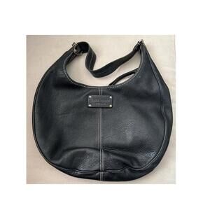 Kate Spade Black Leather Shoulder Bag
